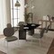 Leisuremod Celestial Modern Boucle Dining Chair with Powder Coated Iron Frame, 2PK CCW-23G2 - alternate 3