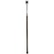 Prosource Shower Curtain Rod, 7-1/2 lb, 36 to 63 in L Adjustable, 1 in Dia Rod, Steel, Venetian Bronze SD-SR36-VB - alternate 2