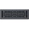 Sierra Grates 2 in. H X 12 in. W Powder Coat Steel, Granite Grey Floor Register MTR212-GRY - alternate 1
