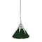 Holland Bar Stool Co Green Pendant Light, Chrome Fixture BL1CHGrn - alternate 1