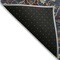 Homeroots 3' X 5' Navy Blue Brown And Red Floral Washable Indoor Outdoor Area Rug 603425 - alternate 3