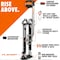 Surpro Single-Sided Drywall Stilts, Magnesium Base, 26 in - 40 in Height, QuadLock Contractor-Grade Stilts S1X-M-2640 - alternate 2