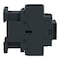 Schneider Electric IEC Magnetic Contactor, 1NC/1NO, 24V DC, 3 P, Non-Reversing, Screw Clamp LC1D38BL - alternate 4