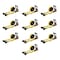 Mytee Products 2in x 30ft Ratchet Straps w/ flat hook, WLL 3,333 Trailer Tie Down - Yellow, 10PK RS230x10 - alternate 4