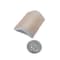 Apollo Tile Lucenza 2x2 in. Clay Beige Matte Recycled Glass Corner L-shape Tile (2.8 sq ft/case) 96PK APLGIO88CLACORA - alternate 5
