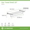Symmons Dia 22 Inch Towel Shelf with Mounting Hardware 353TS-22 - alternate 4
