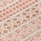 Homeroots 10' X 14' Salmon Beige And Copper Quatrefoil Washable Indoor Outdoor Area Rug 583251 - alternate 3