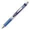 Pentel EnerGel RTX Deluxe Gel Pen, Retractable, Medium 0.7 mm, Blue Ink, Silver/Blue Barrel, 12PK BL77C - alternate 3