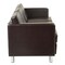 Osp Home Furnishings Pacific Sofa Couch, Espresso PAC53-V34 - alternate 5