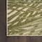 Homeroots 6' Ivory And Green Palm Leaf Indoor Outdoor Runner Rug 548032 - alternate 5