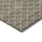 Homeroots 3' X 5' Brown And Beige Geometric Washable Indoor Outdoor Area Rug 596171 - alternate 4