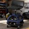 Wrightmaster 36.4 in. Adjustable Shop Stool with 2-Tier Storage Rack, 360 Deg Full Rotation, Two Casters w/Brake ZOR-P412551 - alternate 4