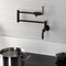 Kingston Brass Wall Mount Pot Filler Faucet, Oil Rubbed Bronze KS4105KL - alternate 5