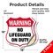 Signmission Pool Safety Shield Sign Warning No Lifeg, 18 inch X 18 inch, Vinyl Decal, 2PK SHI-D-2PACK-18-431 - alternate 5