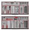 Teng Tools 1008 Piece PRO35 37 Inch Wide Black Roller Cabinet Workstation Tool Kit - TKW37B1008T - alternate 2