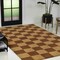 Jonathan Y Peater Classic Casual Commercial Natural Coir Natural/Red Checker 3 ft. x 5 ft. Area Rug NRF110A-3 - alternate 3