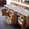 James Martin Vanities Brittany 72'' D Vanity, Saddle Brown w/ Victorian Sil Silestone Top w/FreePower Wireless Charger 650-V72-SBR-FVSL - alternate 5