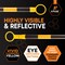 Xpose Safety Retractable Cone Bar Black/Yellow, 72in to 120in Length, 720PK CBY72/120-FP720-X - alternate 3