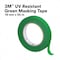 3M UV-Resistant Masking Tape, 4.8 mil Thick, Green, Rubber Adhesive UVG - alternate 5