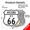 Signmission Arizona Route Marker Shield Sign Us 66, 4 inch X 4 inch, Vinyl Decal, 5PK SHI-D-5PACK-4-360 - alternate 3