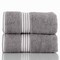 Lavish Home Bath Towels 2PC 100% Cotton Towel Set Extra Large Quick Drying Bath Towels Absorbent Bath Sheets 67-0022-SBS - alternate 6