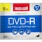 Maxell DVD Recordable Media - DVD-R - 16x - 4.70 GB - 5 / Pack - Gold 638002 - alternate 1