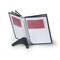 Sherpa Desk System, 5 Panels, Bracket, 19-1/4"x11-1/2"x12-3/4", BK DBL555001 - alternate 2