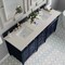 James Martin Vanities Brittany 72" Double Vanity, Victory Blue, w/ 3 CM Siberian Silestone Top w/FreePower Wireless Charger 650-V72-VBL-FSFR - alternate 6