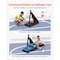 Vevor Portable Basketball Stand 10 ft Adjustable Height with 48" PC Backboard X031-26B - alternate 3