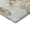 Homeroots 8' Taupe And Ivory Round Abstract Washable Indoor Outdoor Area Rug 609842 - alternate 6