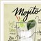 Homeroots Mojito 2 White Framed Print Wall Art 416157 - alternate 2