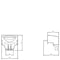 Siemens cable connector for circuit breaker 3RV1011 with screw terminal individual 3RV1917-5CA00 - alternate 3