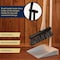 Kings County Tools Broom & Dustpan Combo Set 31 in Natural Horsehair Broom & Stainless Steel Standing Dustpan GW36E01-04 - alternate 3