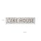 Homeroots 7" X 36" Gray Lake House Galvanized Metal Wall Decor 634369 - alternate 4