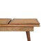 Homeroots 47in Brown Solid Wood Storage Bench With Cabinet 718236 - alternate 5