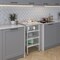 Amgood 24in D x 24in L Stainless Steel Table, Three Undershelves AMG WT-2424-3SH-Z - alternate 4