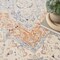 Homeroots 10' X 14' Beige And Blue Floral Indoor Outdoor Area Rug 573750 - alternate 5