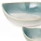 Homeroots Set of Three Blue And White Ceramic Decorative Bowl, 3PK 574071 - alternate 4