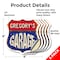 Signmission Gregory's Garage, 6 inch X 6 inch, Vinyl Decal, 5PK SHI-D-5PACK-6-383-GREGORY - alternate 4