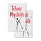 Signmission School Physicals, Vinyl Decals Only 24 Inch x 36 Inch, Vinyl Decal, 2PK DSB-2436-2PACK-School Physicals - alternate 1