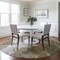 Homeroots 8' Brown And Ivory Round Abstract Washable Indoor Outdoor Area Rug 617790 - alternate 3