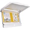 Doc-Box 21'' x 27'' x 4'' Outdoor/Indoor Standard Posting Permit Box 10102 - alternate 1