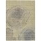 Homeroots 9' X 12' Beige Taupe And Gray Abstract Washable Indoor Outdoor Area Rug 582792 - alternate 4
