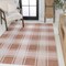 Jonathan Y Sabine Traditional Farmhouse Bold Gingham Salmon/Cream 5 ft. x 8 ft. Indoor/Outdoor Area Rug TSN203A-5 - alternate 2
