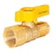Brasscraft Magne Flo 1/2 in. Flare X 1/2 in. FIP Brass Gas Valve 60003B - alternate 2