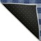 Homeroots 10' X 14' Navy Blue And Ivory Plaid Washable Indoor Outdoor Area Rug 595504 - alternate 3