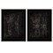 Homeroots Set Of Two Airplane Patent I and II 2 Black Framed Print Wall Art, 2PK 406046 - alternate 4