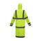 2W International High Viz Reversible Rain Coat, Large, Lime, Class 3 655RC-3 - alternate 6