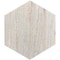 Apollo Tile Mirage 10x10 Creamy Beige Crystal Sand Honed Hexagon Wall and Floor Tile (2.95 sq ft/case), 5PK APLSAH88G38A - alternate 1