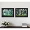 Homeroots Set Of Two Enchanted Forest 2 Black Framed Print Wall Art, 2PK 408032 - alternate 3